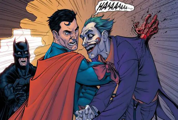 la muerte del joker en 'injustice'