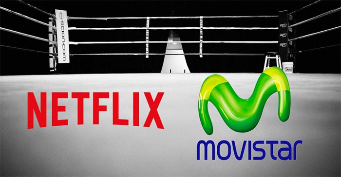 netflix y movistar en guerra