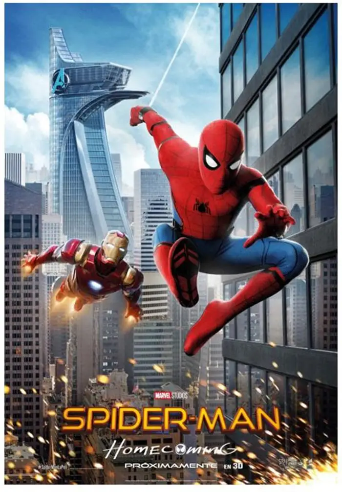 póster de spider-man: homecoming exclusivo para españa