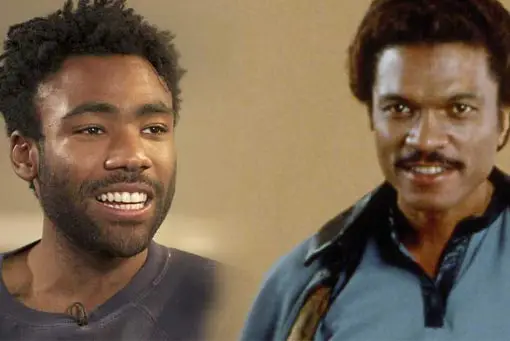 donald glover es lando calrissian en han solo (star wars)