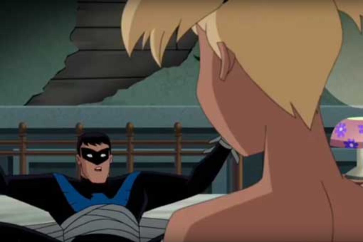 Escena de sexo de Harley Quinn y Nightwing en la película de animación