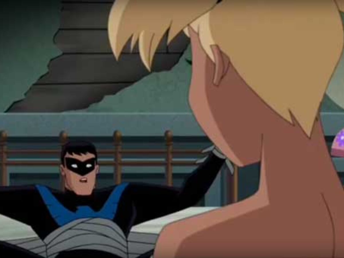 Escena de sexo de Harley Quinn y Nightwing en la película de animación