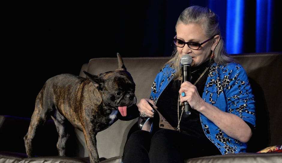 impresiones de un traidor: carrie fisher