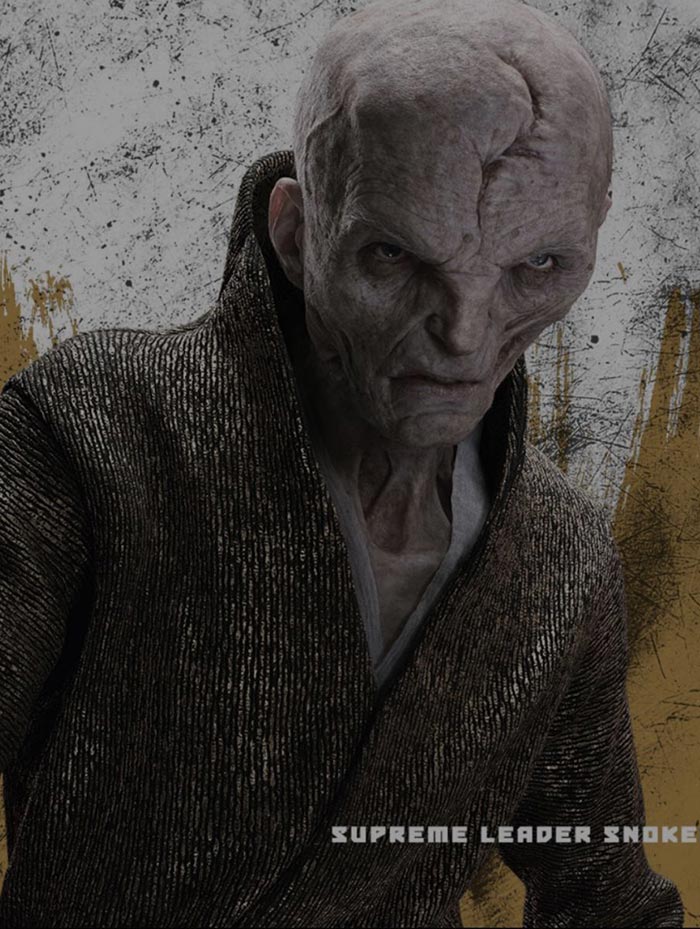 Snoke en Star Wars: Los Últimos Jedi