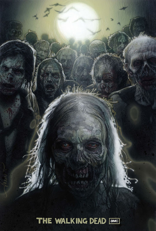 the walking dead drew struzan