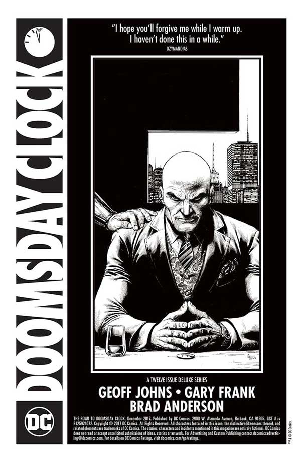 doomsday clock - ecc ediciones