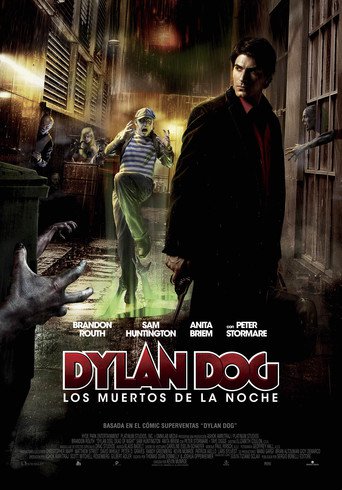 poster for the movie dylan dog: los muertos de la noche