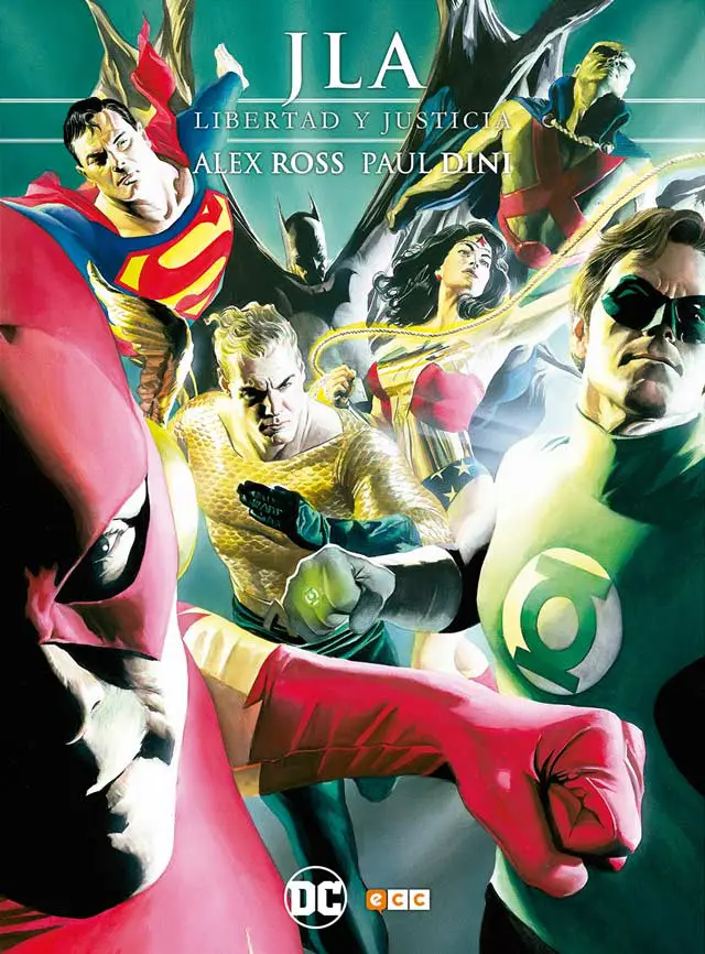 jla libertad y justicia (alex ross y paul dini)