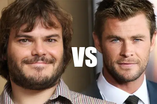 jack black vs chris hemsworth