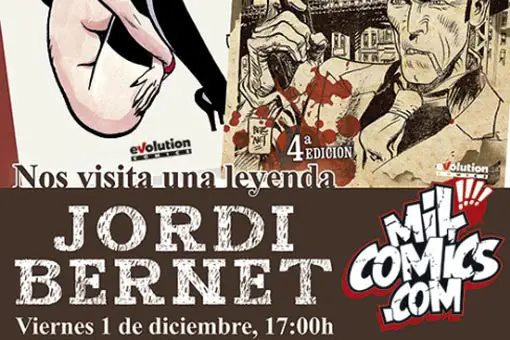 jordi bernet firma en milcomics.com