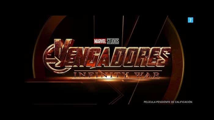 el logo de vengadores: infinity war (2018)