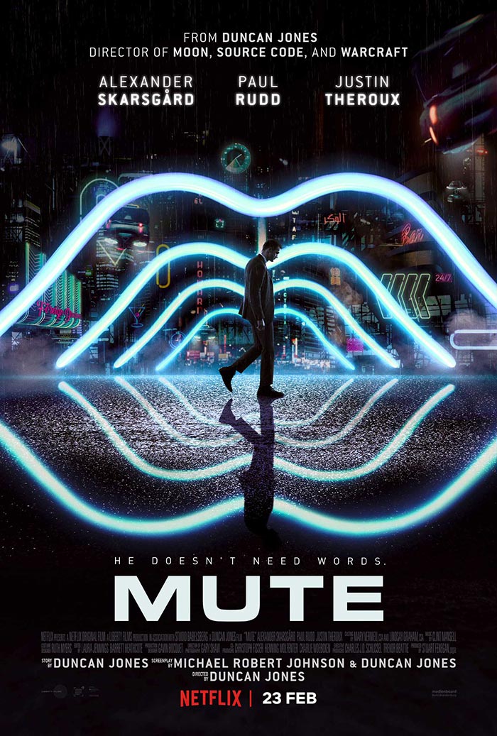 Póster de Mute (Netflix)