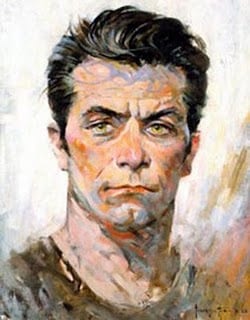 auto retrato de frank frazetta