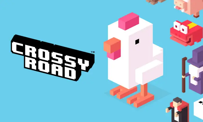 ok google put on the game crossy road