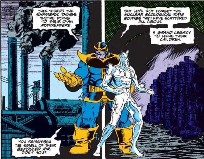 el renacimiento de thanos de jim starlin