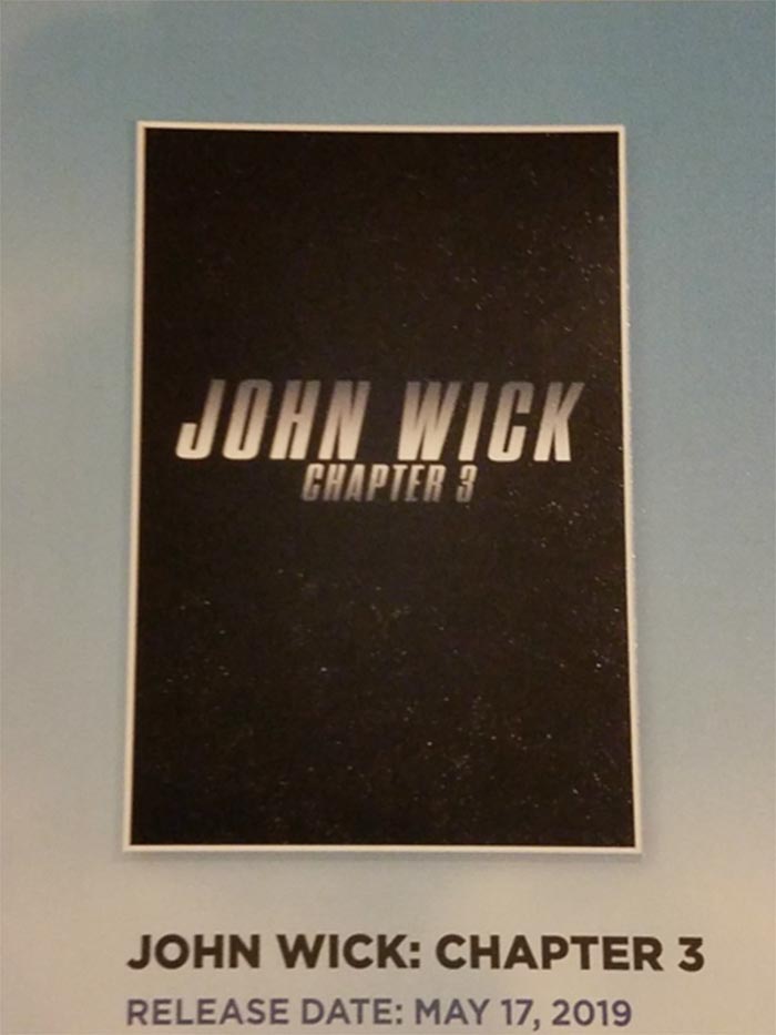 primer póster de john wick 3