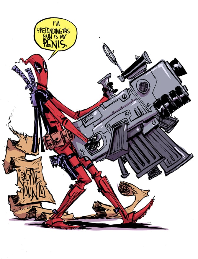 deadpool skottie young