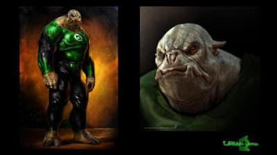 green lantern concept art