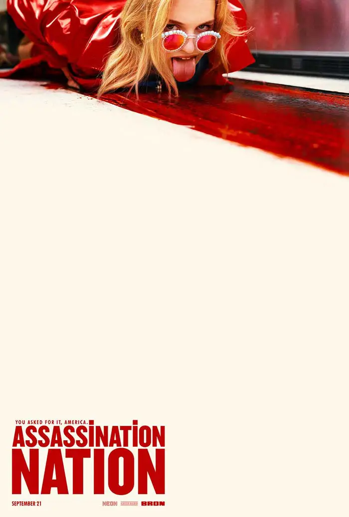 póster de assassination nation (2018)