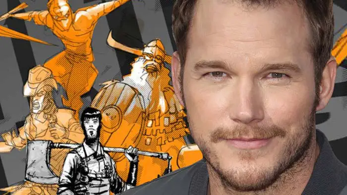 chris pratt en cowboy ninja viking