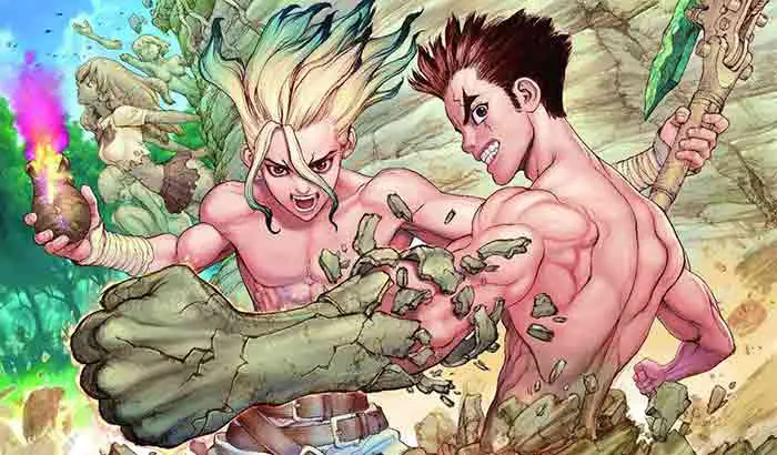 dr. stone en crunchyroll