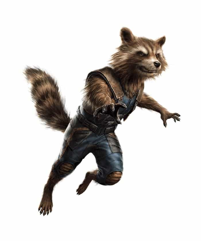 concept art de vengadores 4 (2019) | rocket