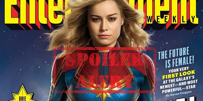 spoilers de capitana marvel (2019) con brie larson