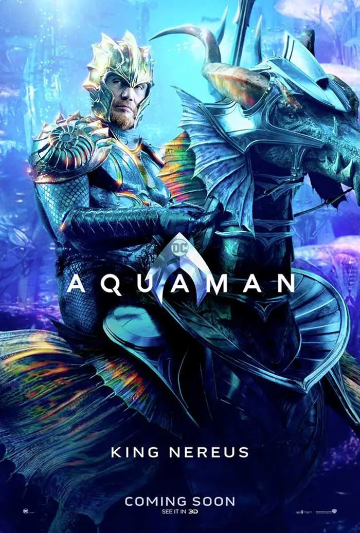 aquaman: 7 espectaculares pósters de los protagonistas