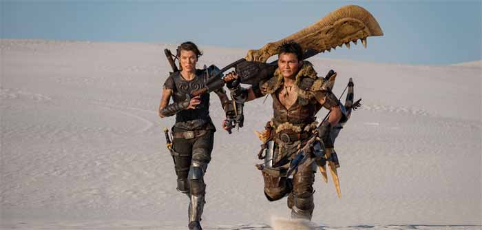 primera imagen oficial de milla jovovich en monster hunter 