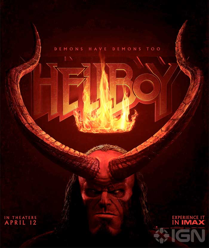 Espectacular póster de Hellboy, tráiler esta semana - Cinemascomics.com