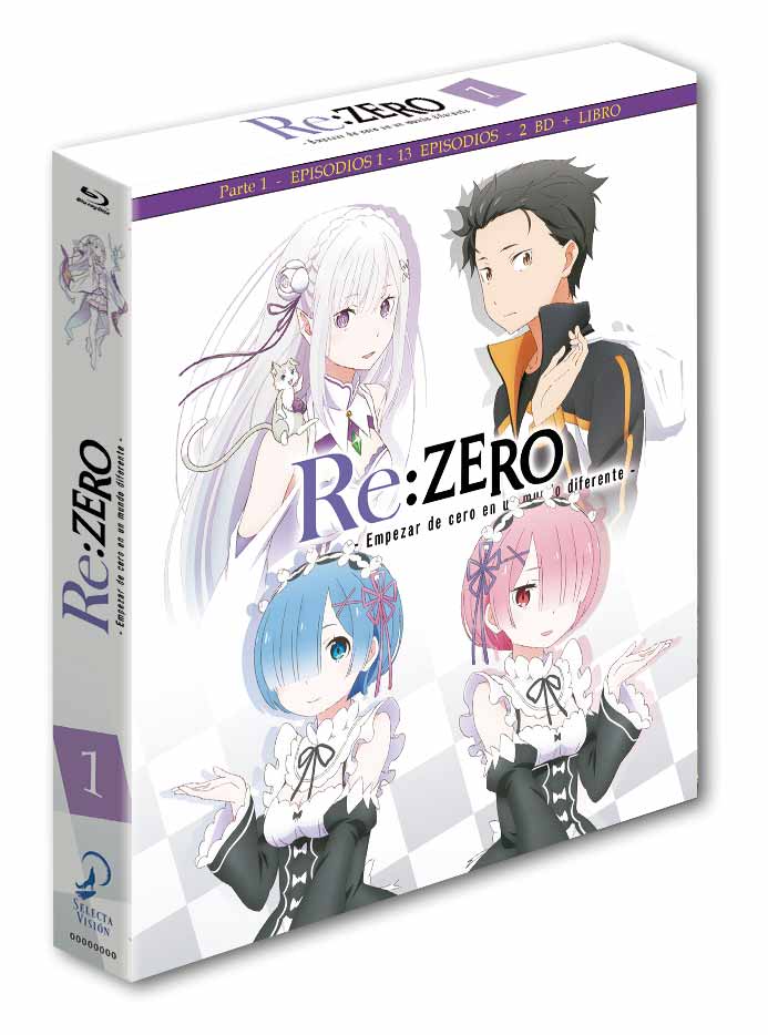 re: zero blu-ray edición coleccionista