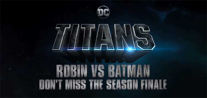 robin se enfrenta a batman en el tráiler final de titans