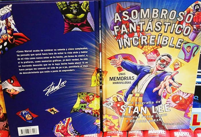 Asombroso, Fantástico, Increíble: Unas memorias maravillosas (Biografía de Stan Lee, creador de Marvel Comics - Planeta Cómic)