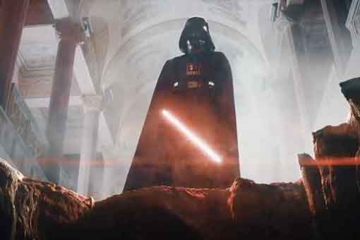 star wars: la espectacular escena de darth vader que no vimos en cines