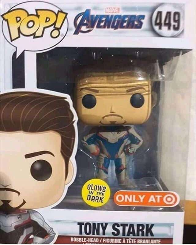 iron man vengadore: endgame funko pop!