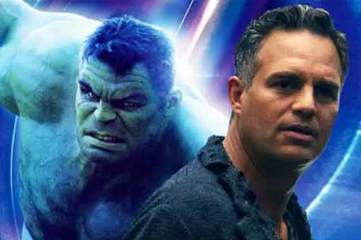 mark ruffalo contra la maquina de la verdad por vengadores: endgame