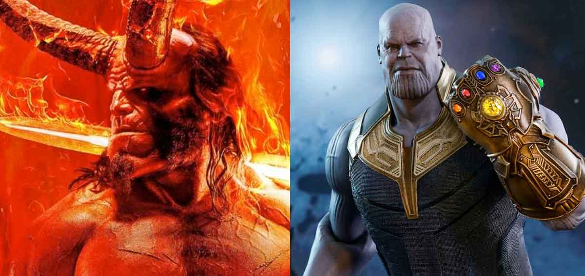 hellboy es el único capaz de derrotar a thanos, según david harbour 