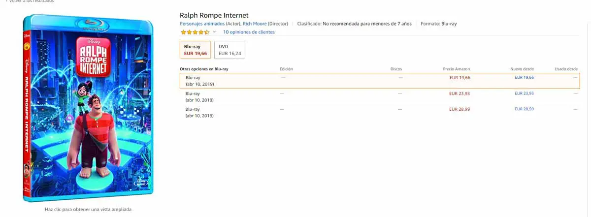 ralph rompe internet compar en amazon