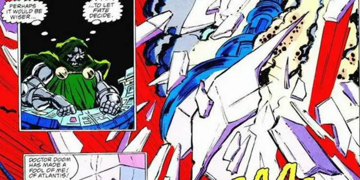 Doctor Doom es derrotado por Namor