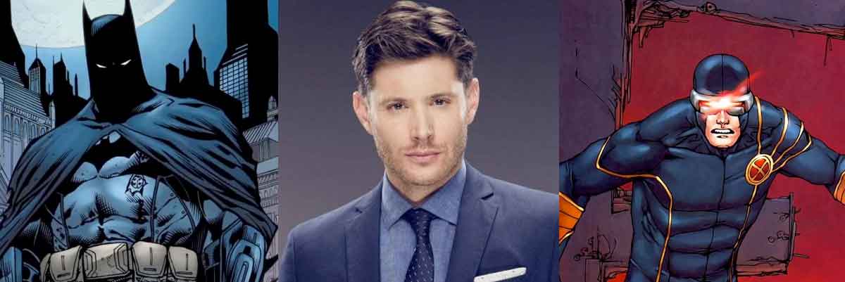 espectacular fan art de jensen ackles (sobrenatural) como cíclope