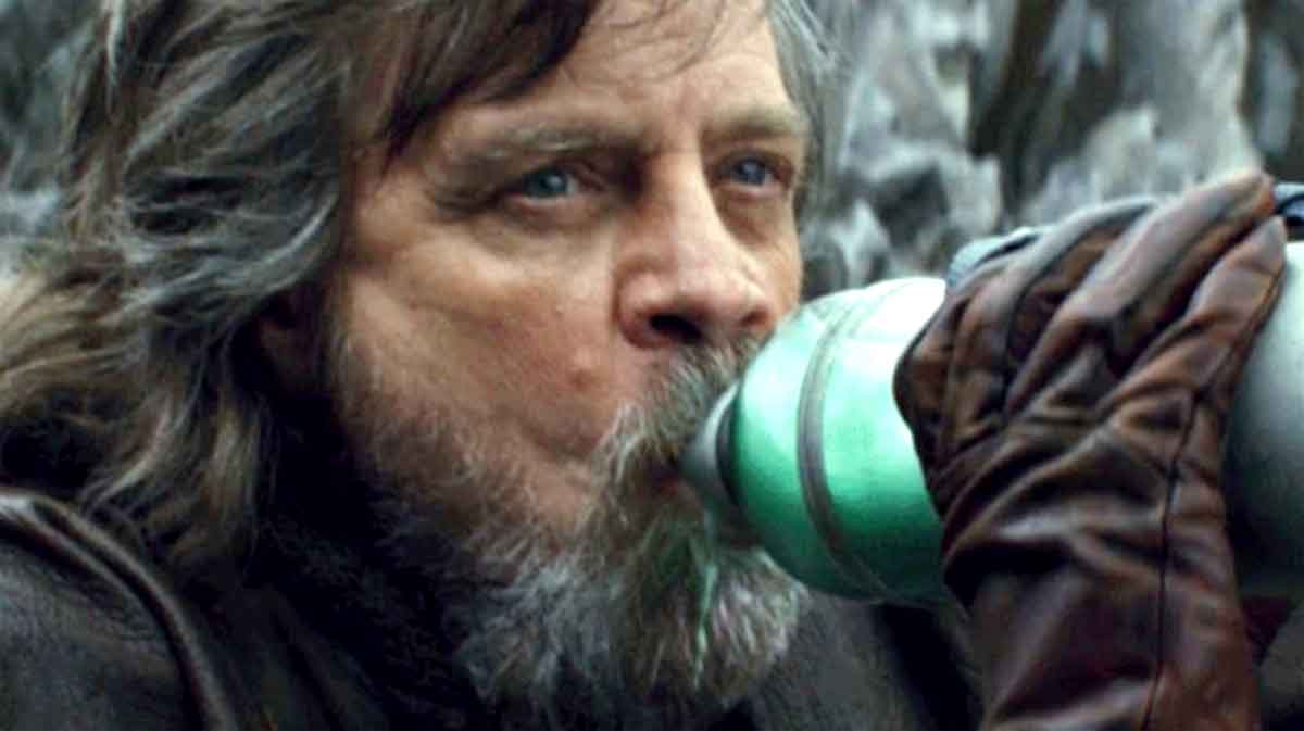 luke skywalker en star wars: los últimos jedi