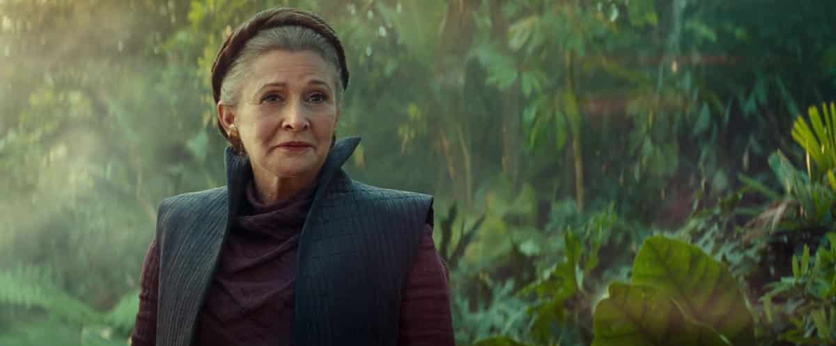 leia organa (carrie fisher) iba a ser "la última jedi" en star wars 9