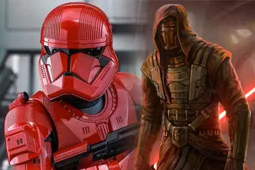 teoría star wars: los sith troopers están conectados con darth revan