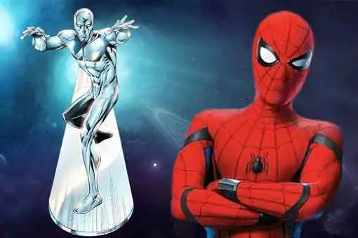 ¿por qué silver surfer usa una tabla de surf? así responde a spider-man