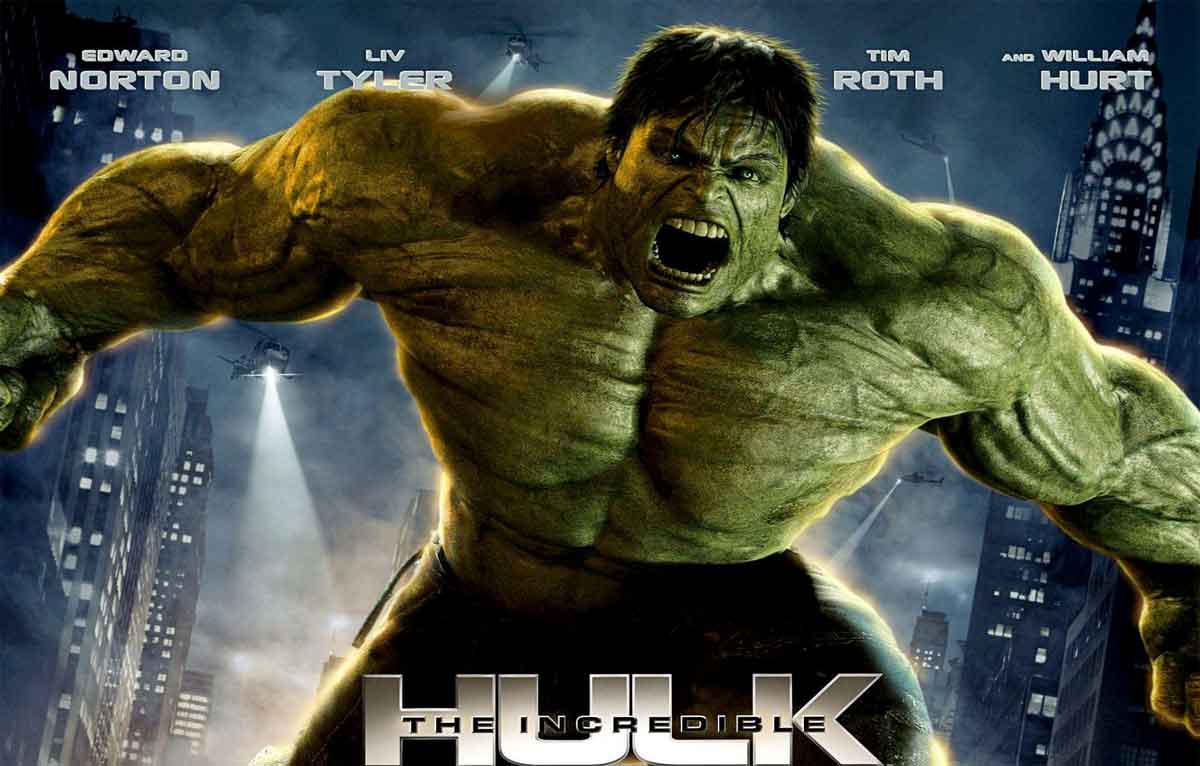 Edward Norton en El increíble Hulk (2008)
