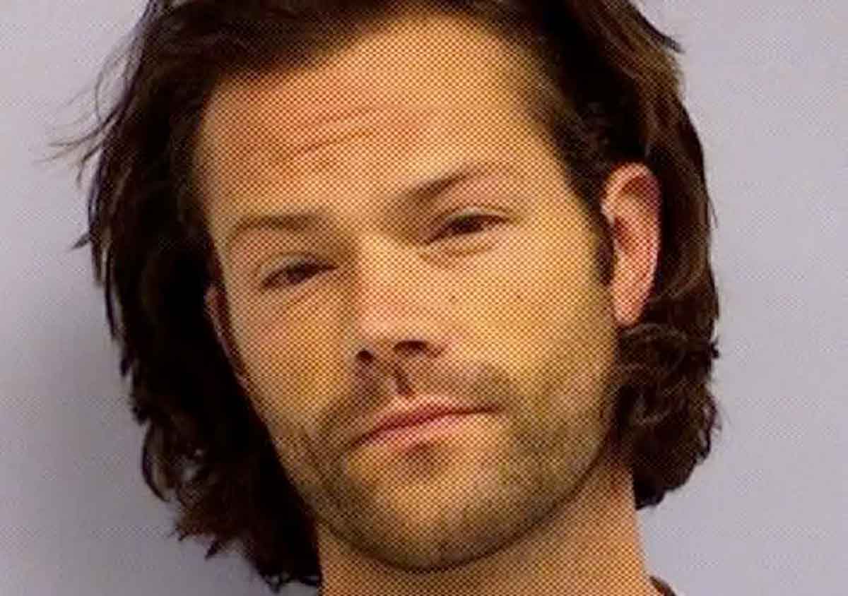 jared padalecki estrella de la serie sobrenatural ¡arrestado!