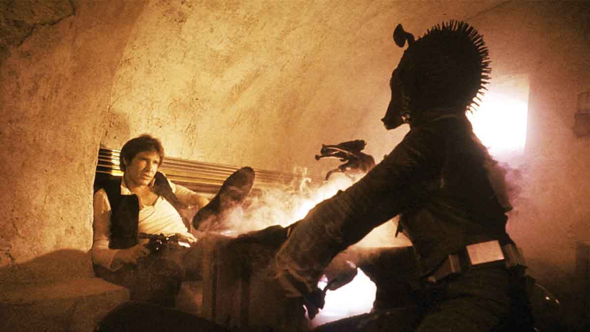 han solo escena greedo maclunkey!