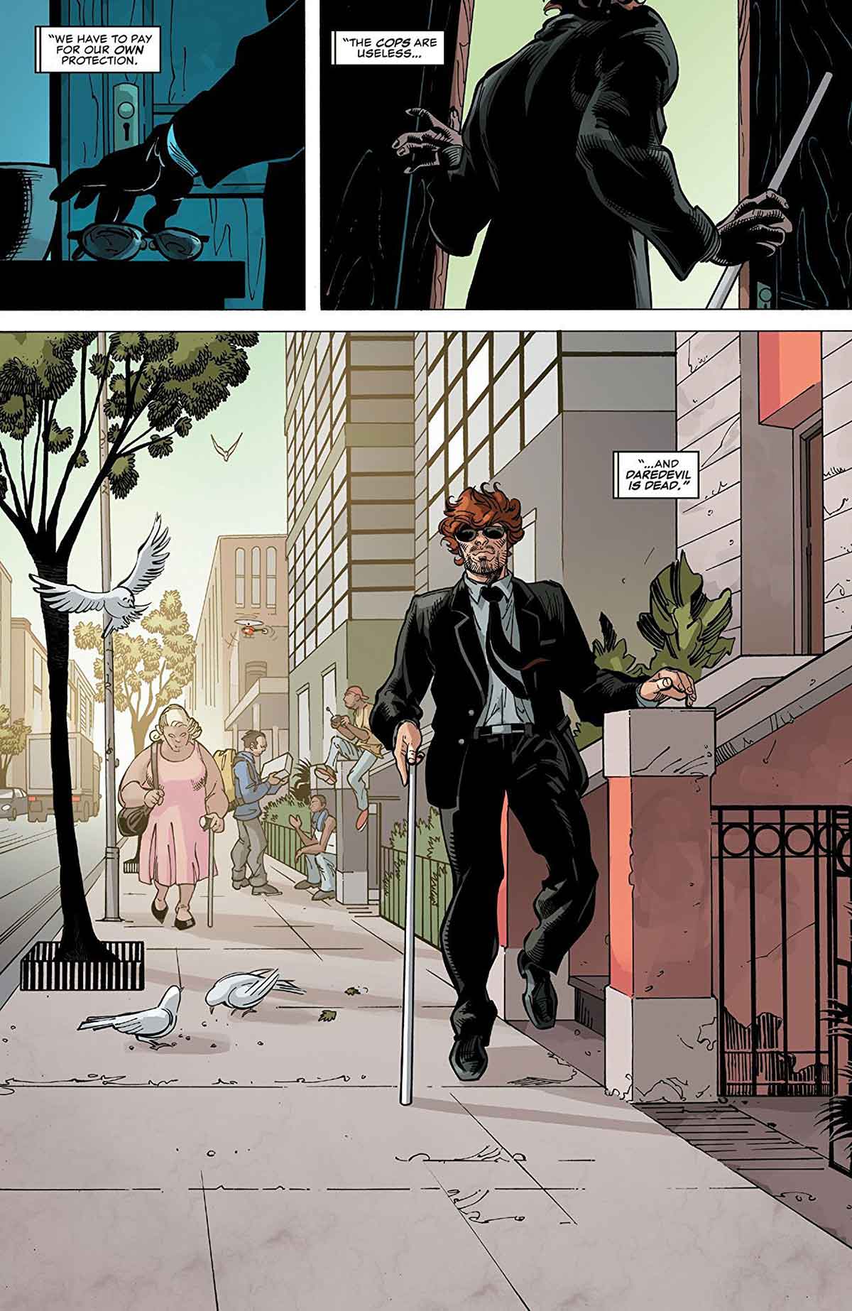 matt murdock en daredevil 4 viñeta