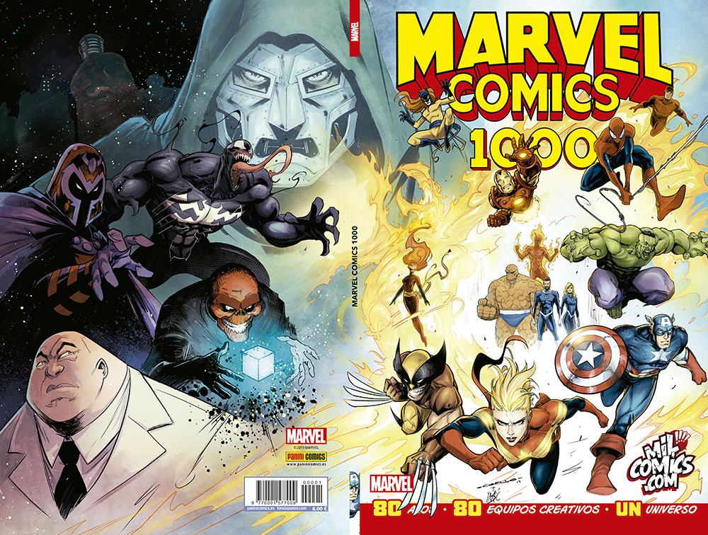 marvel comics 1000 portada especial milcomics