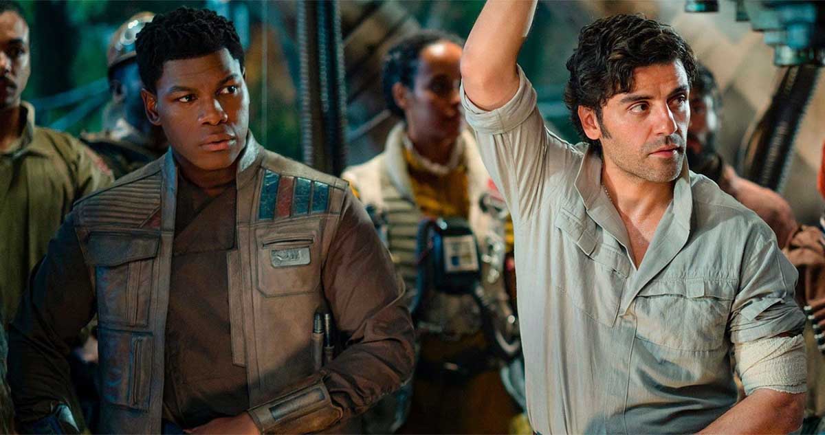 star wars: el ascenso de skywalker. ¿por qué no hubo romance entre finn (john boyega) y poe (oscar isaac)?